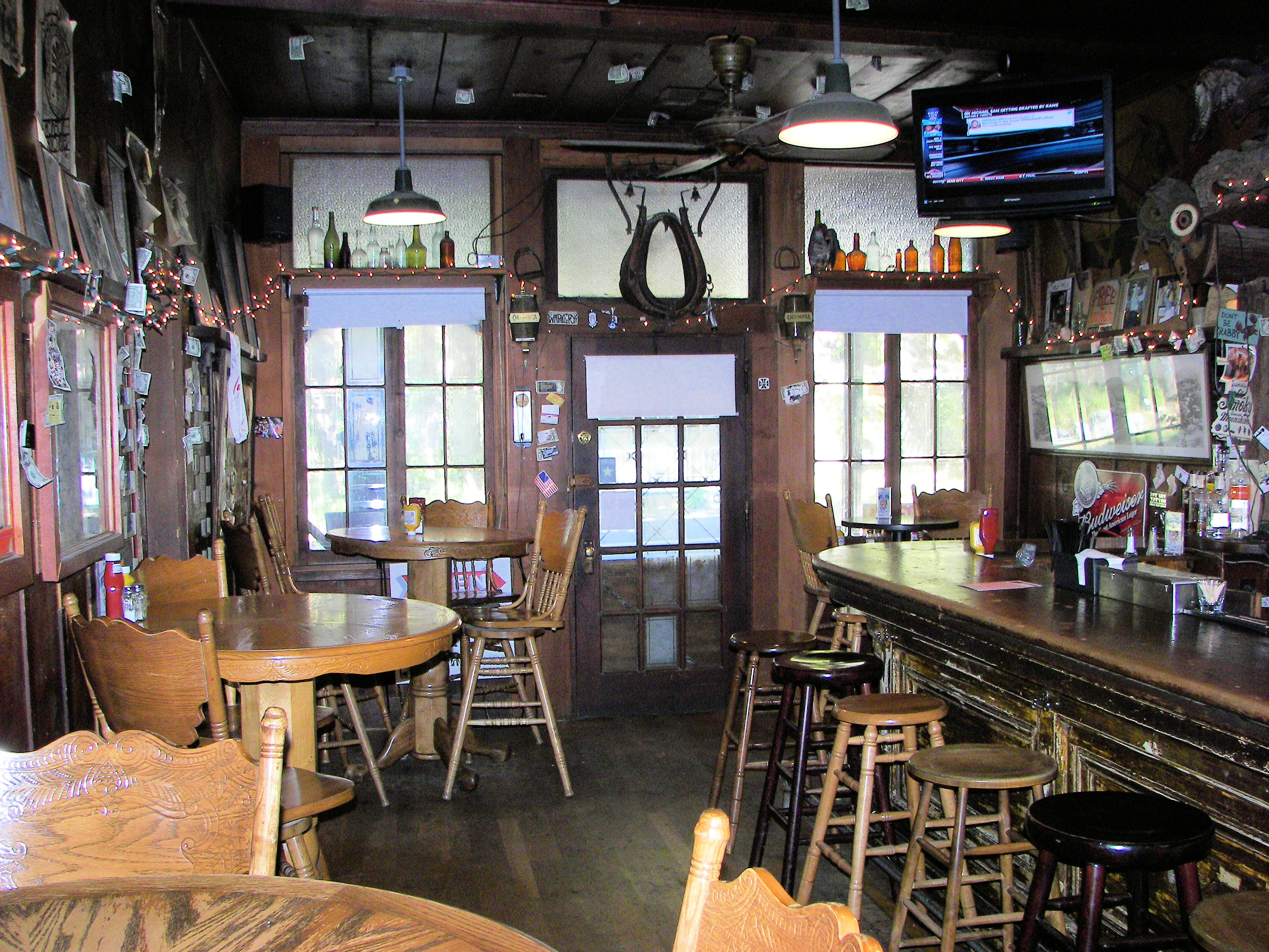 Inside The Whiskey Flat Saloon